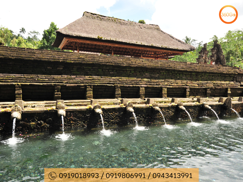 Đền Tirta Empul vô cùng quan trọng với đời sống văn hóa phong phú - Du lịch 360Go